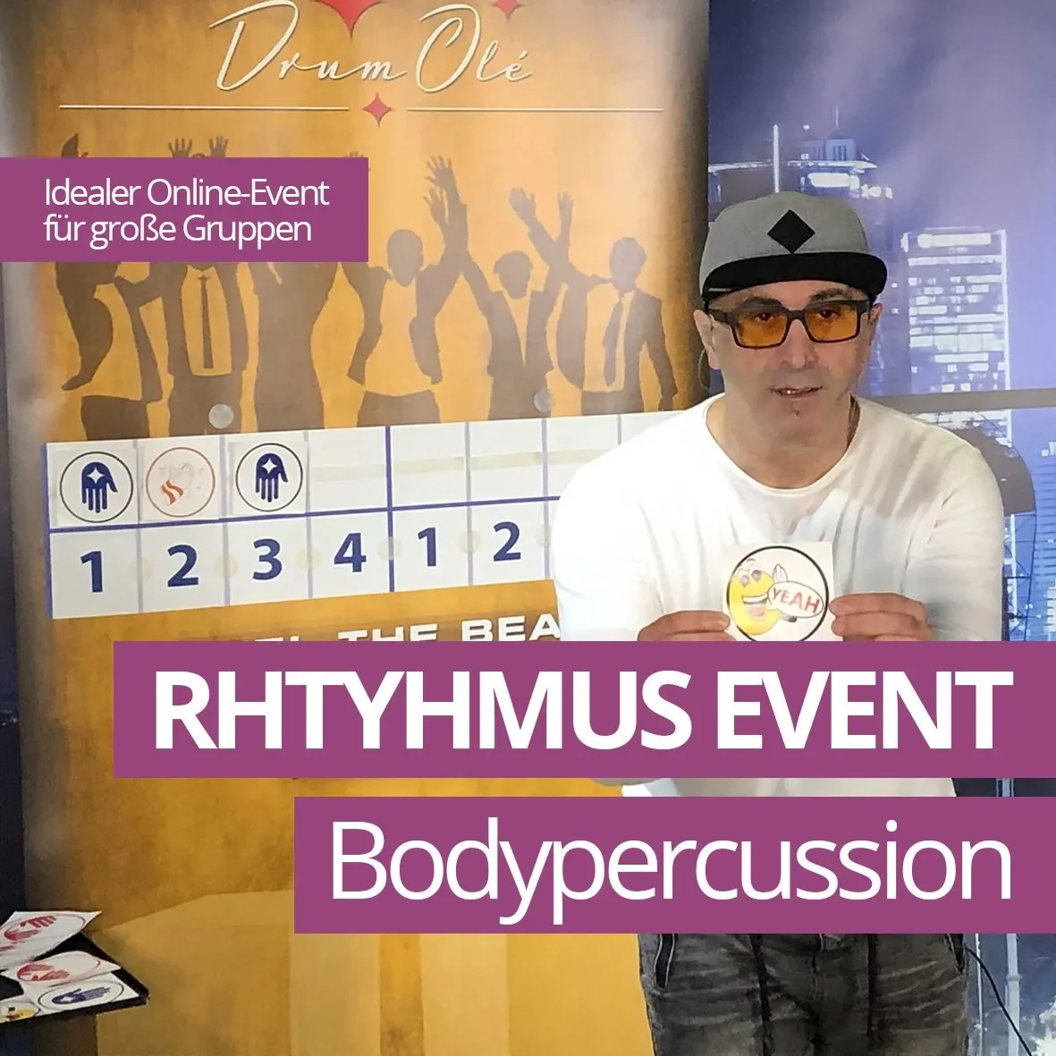 Bodypercussion und Rhythmus Event