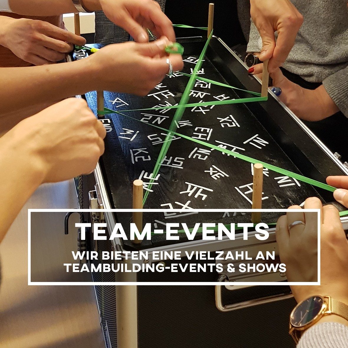 Ob Indoor oder Outdoor – unsere Team-Events liefern bestes Entertainment für Ihr Firmenfest.